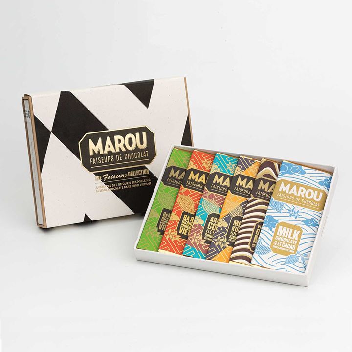 Bild på Marou chokladpaket - 6x24g