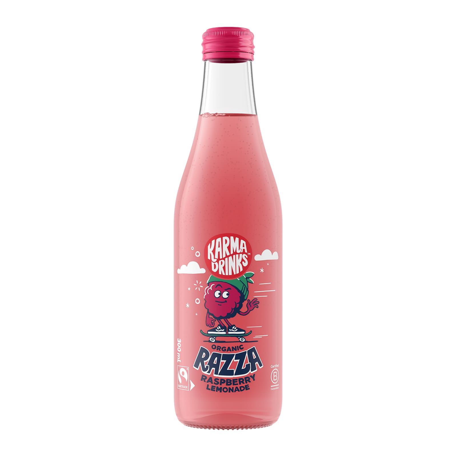 Bild på Razza raspberry soda – 33cl (24st)