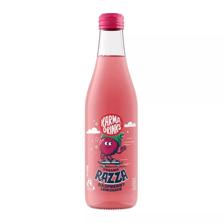 Bild på Razza raspberry soda – 33cl (24st)