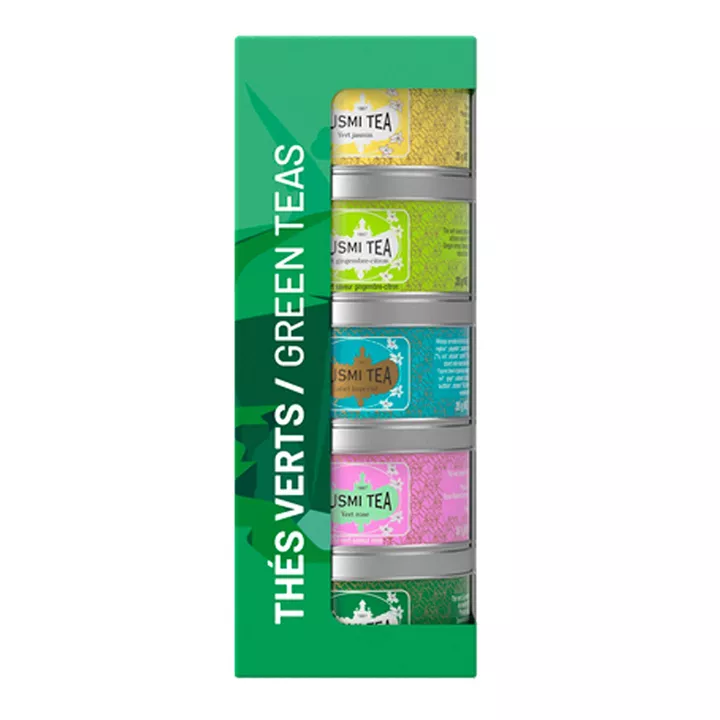 Bild på Presentask – green teas 5x20g