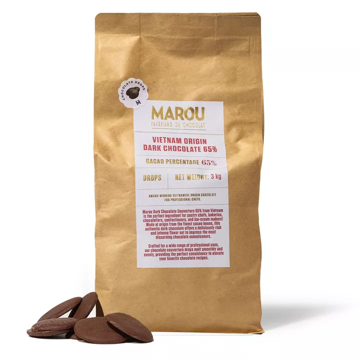 Bild på 65% mörk choklad couvertyr – 3kg