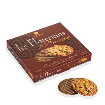 Florentinkakor med mjölkchoklad