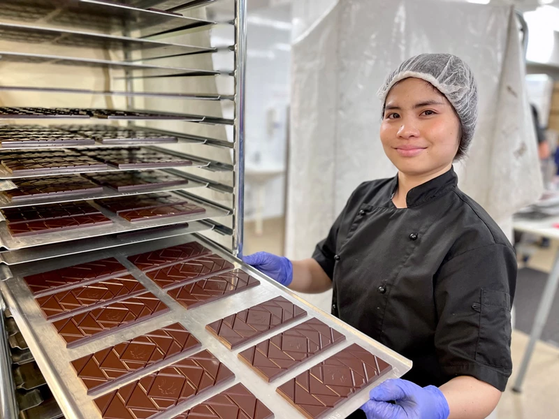 Chokladproduktion