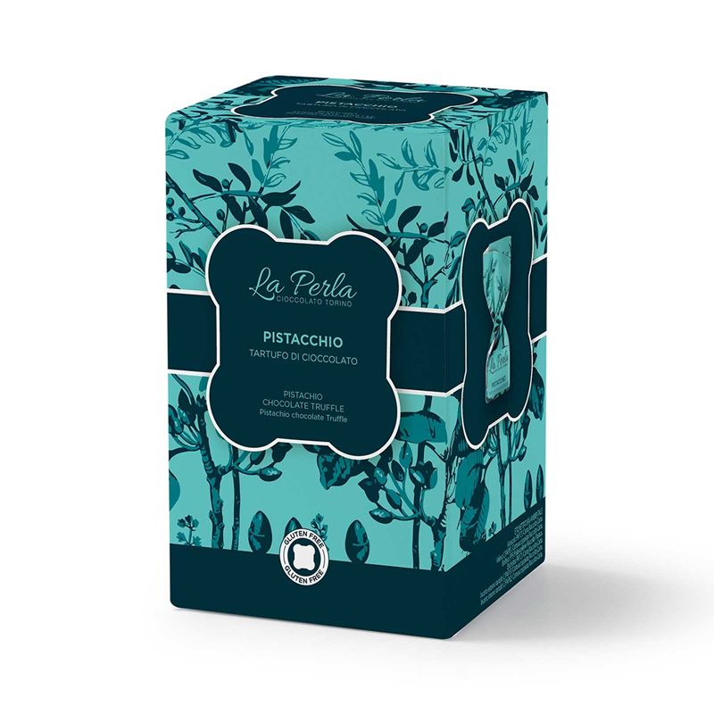 Presentask med chokladtryffel - Pistage