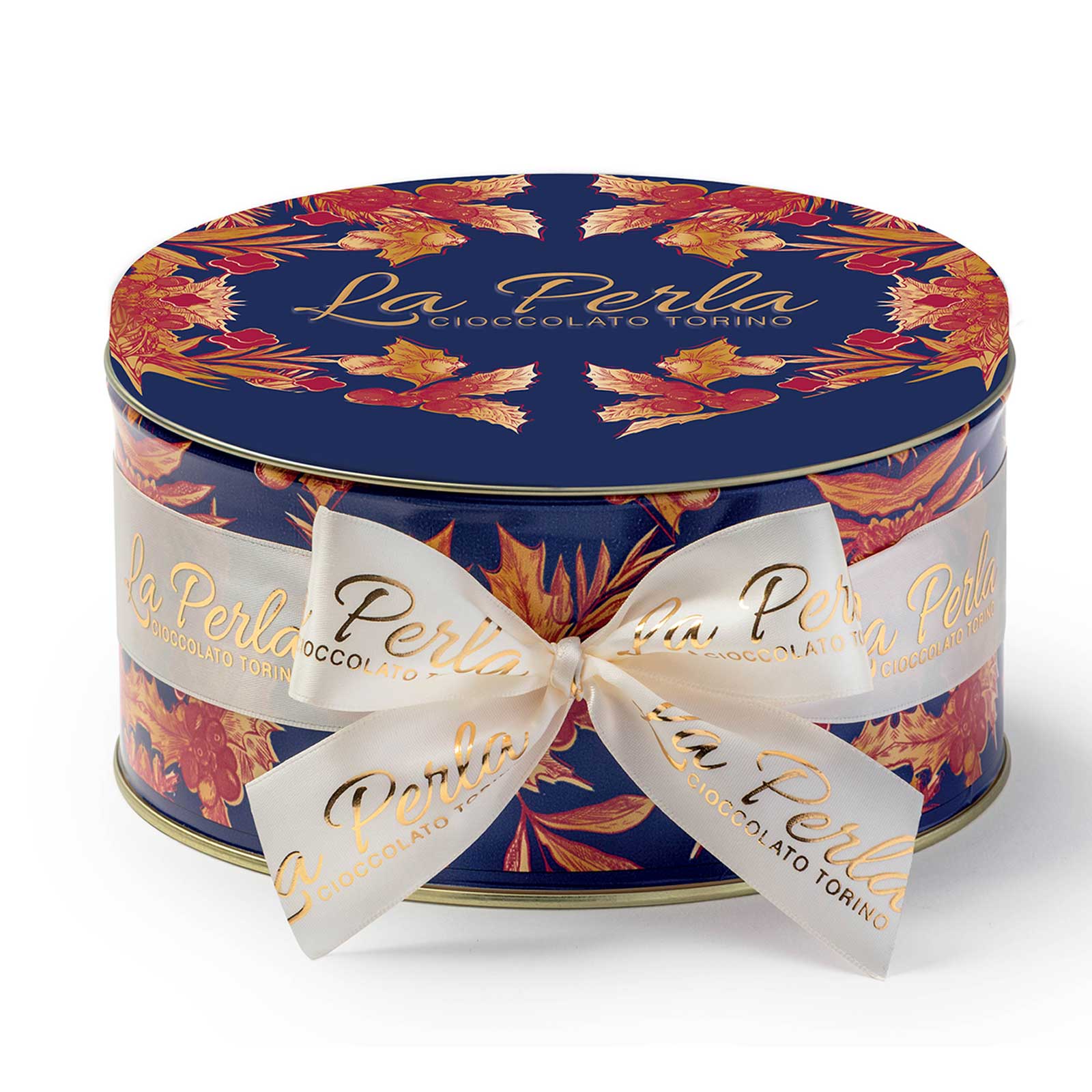 Bild på Presentburk med chokladtryfflar - Christmas