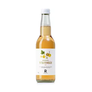 Mousserande vita vinbärsdryck – 33cl (20st)