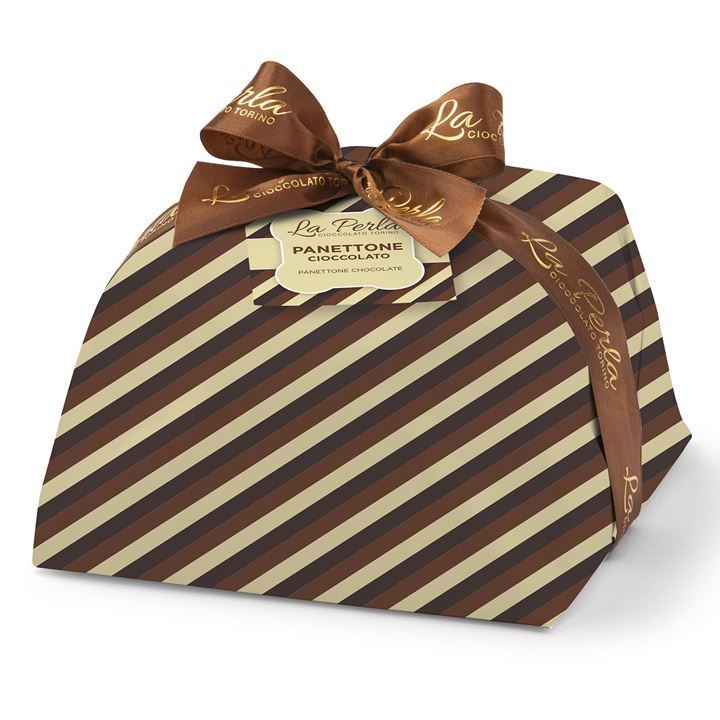 Bild på Panettone med vit, mjölk- & mörk choklad