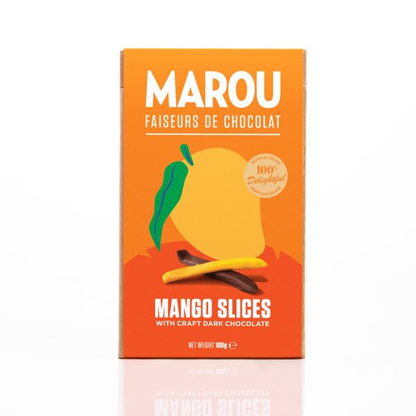 Chokladdoppad mango – mörk choklad 65%