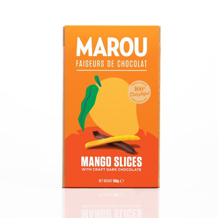 Bild på Chokladdoppad mango – mörk choklad 65%