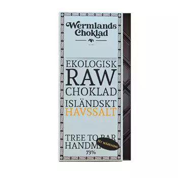 73% mörk choklad med isländskt havssalt