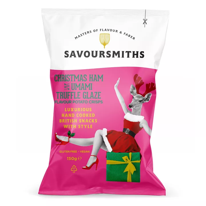 Bild på Julskinkechips med tryffelglaze & umami – 150g