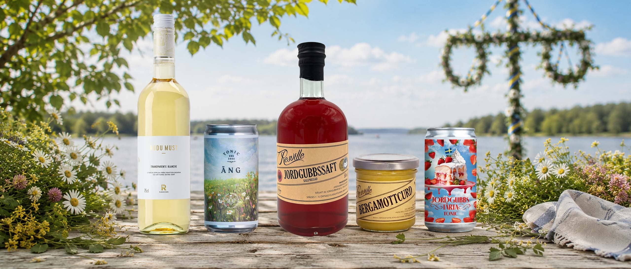 Midsommar med godsaker