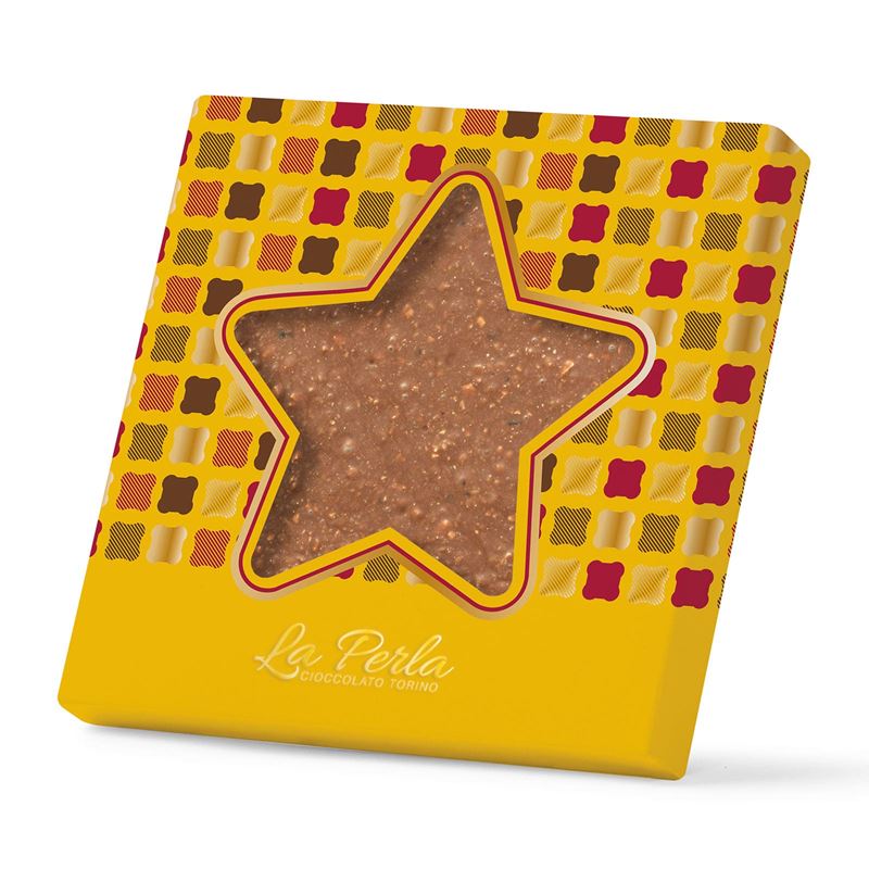 Mjölkchokladkaka med kola, maräng & hasselnöt