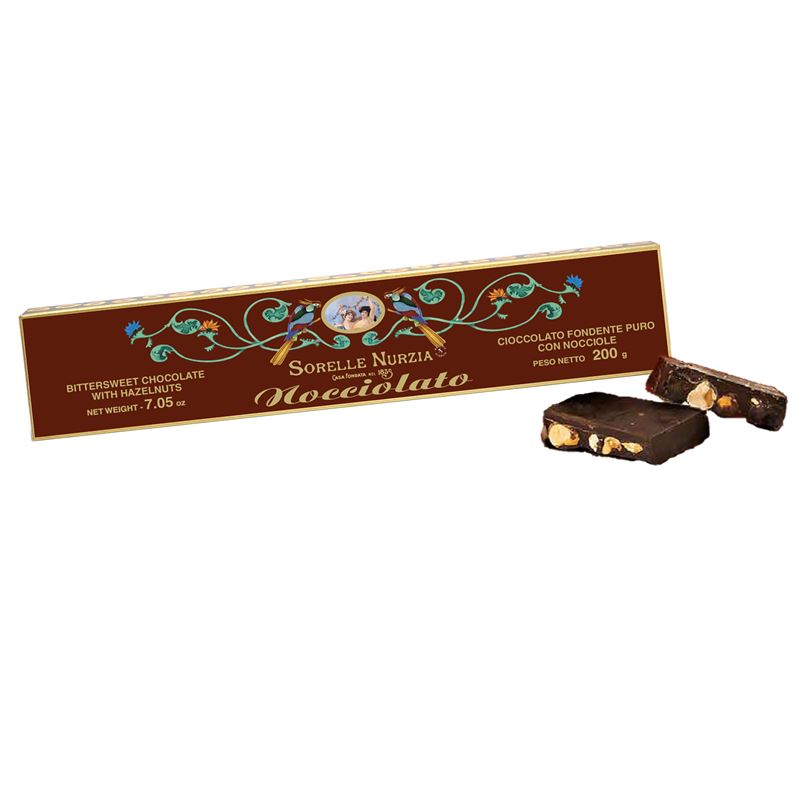 Mörk hasselnötschoklad – 200g