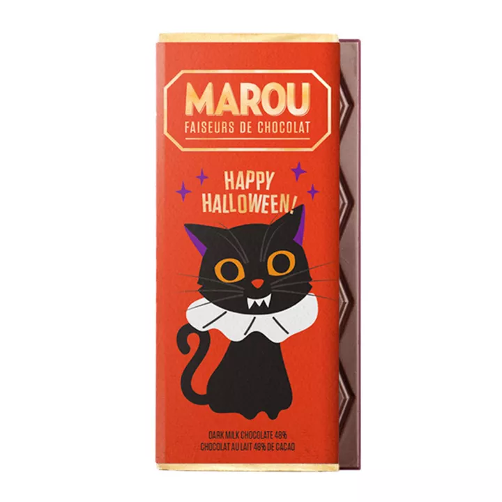 Bild på Happy Halloween 48% mörk mjölkchoklad – 24g