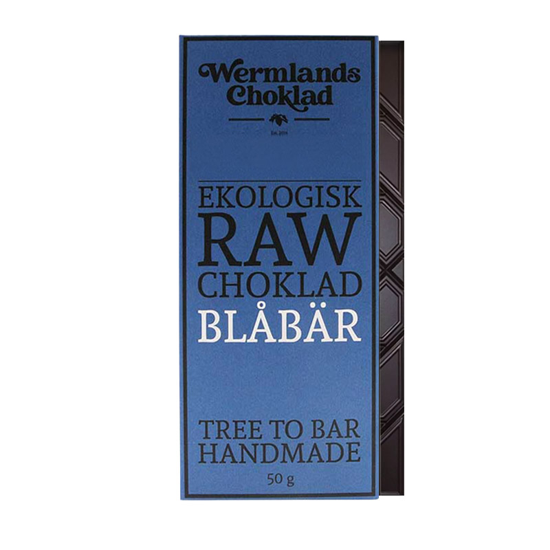 73% rawchoklad med blåbär