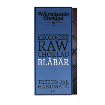 73% rawchoklad med blåbär