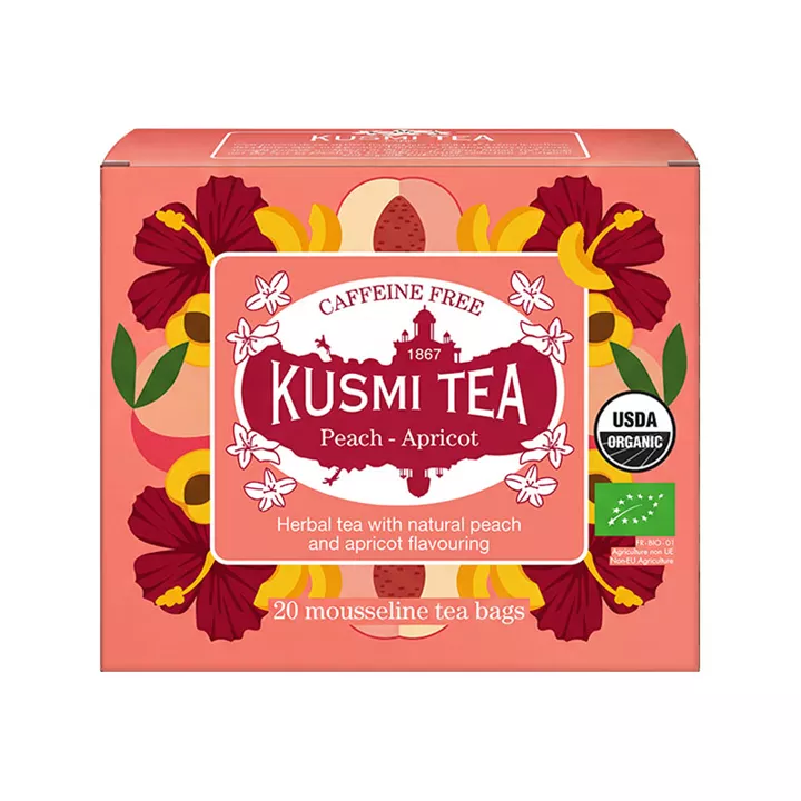 Bild på Peach apricot 20p tepåsar - örtte