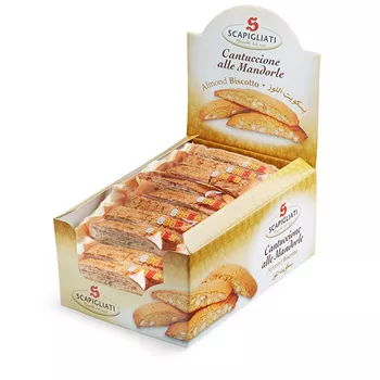 Display med cantuccini i singelpack – 38g