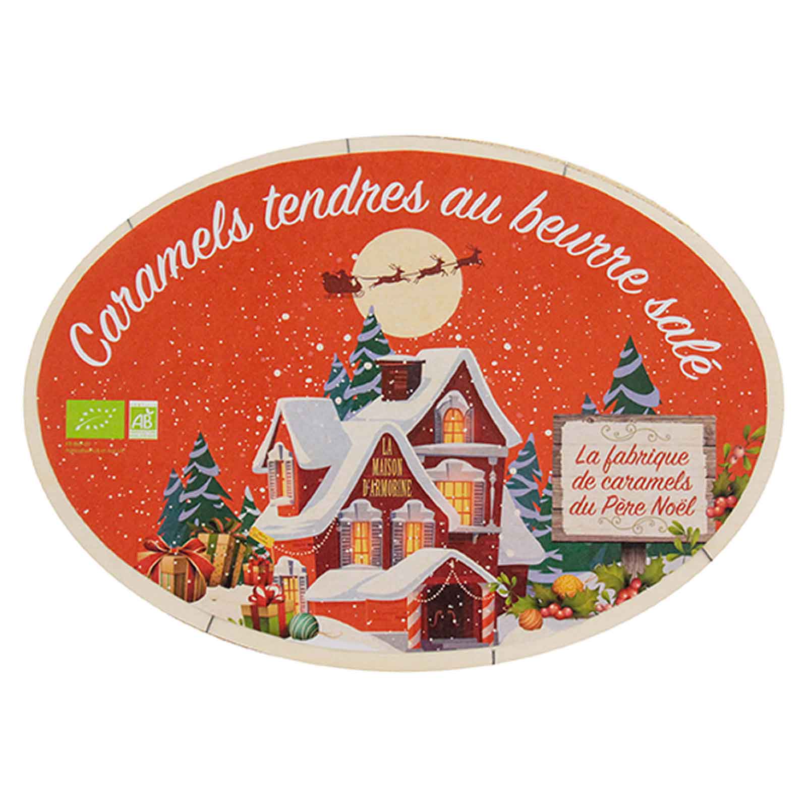 Presentask med kola med havssalt