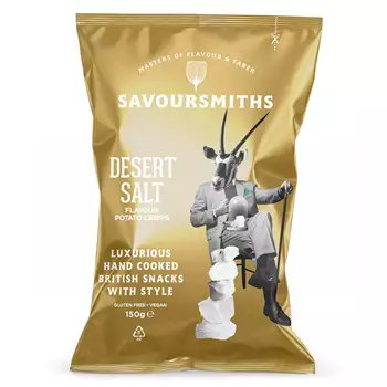 Chips med ökensalt Ltd guldpåse – 150g