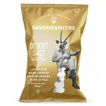 Chips med ökensalt - Ltd guldpåse