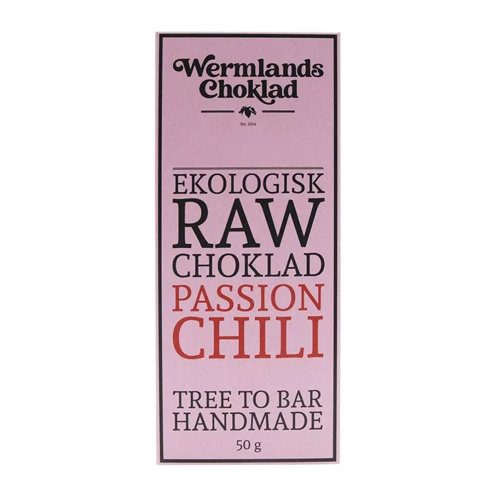 Bild på Rawchoklad chili & passionsfrukt 73%