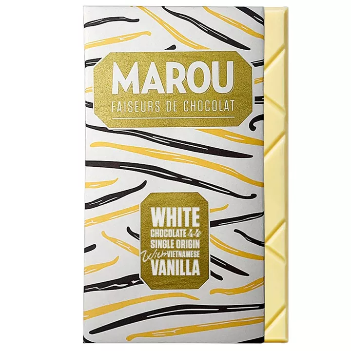 Bild på Vit choklad med vietnamesisk vanilj 44%