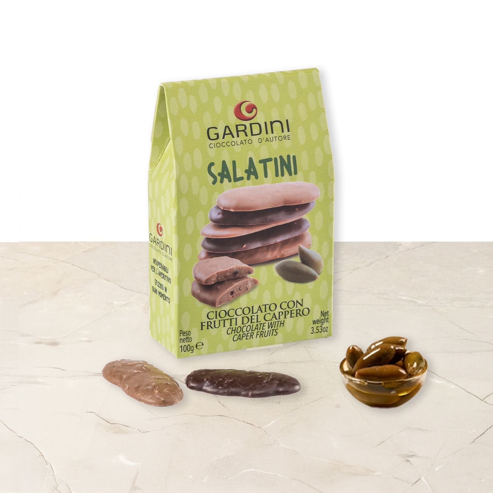 Choklad med kaprisfrukt
