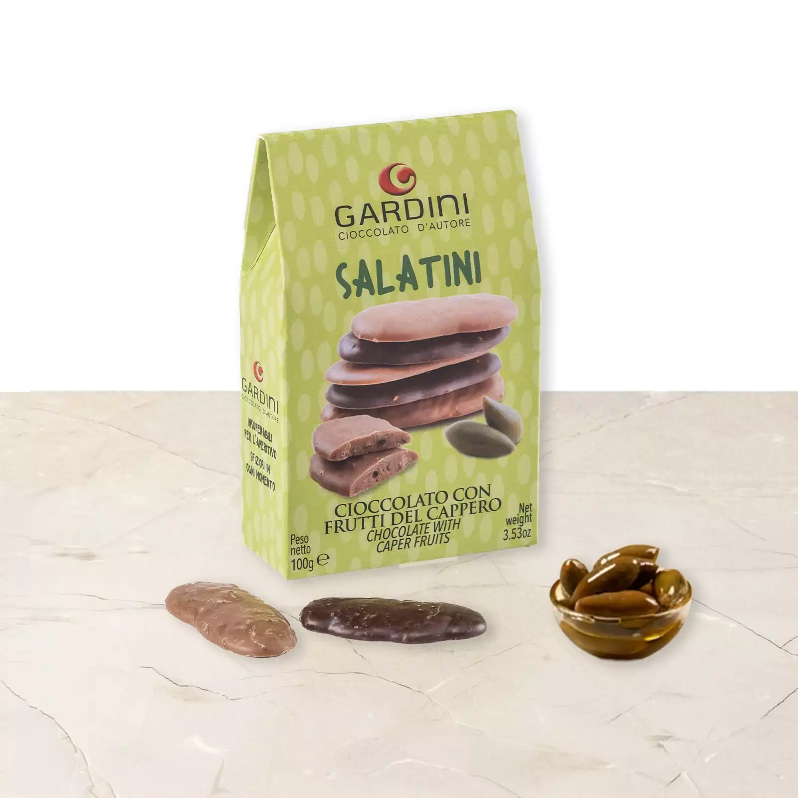 Choklad med kaprisfrukt