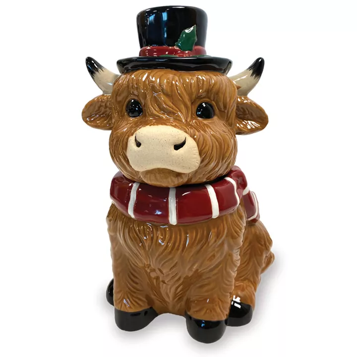 Bild på Kakburk Porslin Highland Cow