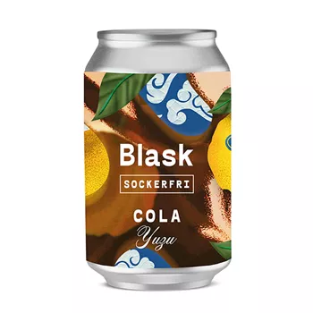 Sockerfri läsk med cola & yuzu – 33cl