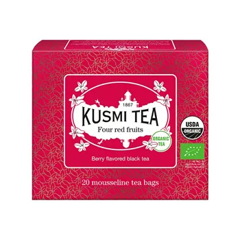 Four red fruits 20p tepåsar – svart te