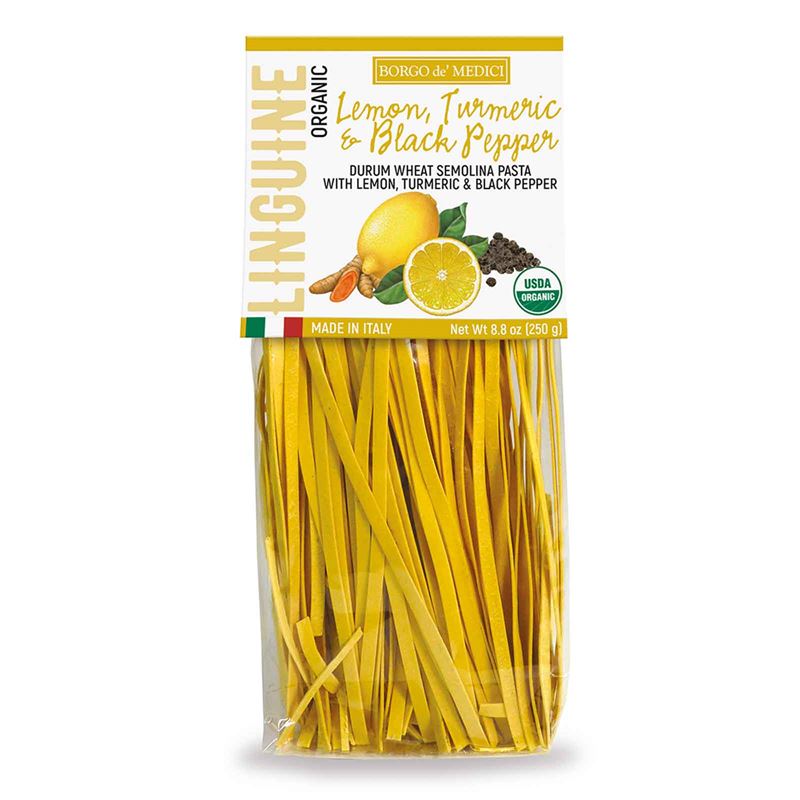 Linguine Citron, gurkmeja, svartpeppar
