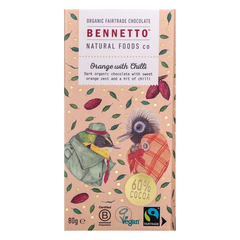 Mörk choklad apelsin & chili