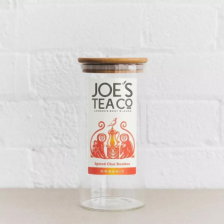 Bild på Tom glasburk för Spiced Chai Rooibos-teet