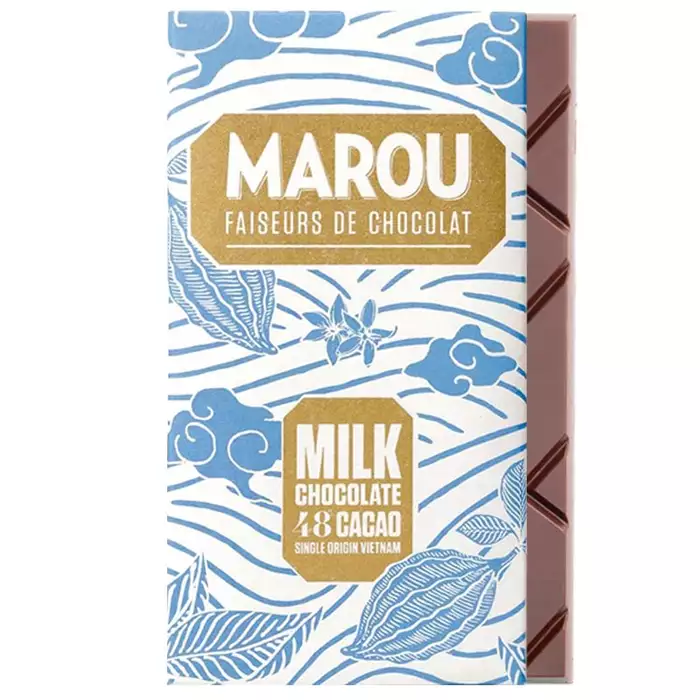 Bild på 48% mörk mjölkchoklad – 80g