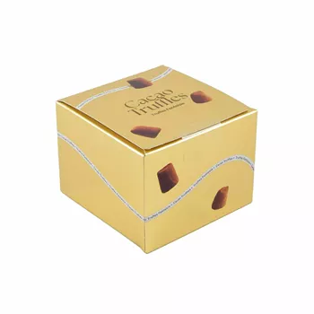 Tryffel naturell presentask – Metallic – 100g