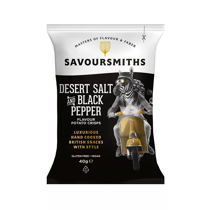 Bild på Ökensalt- & svartpepparchips – 40g