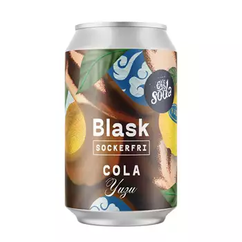 Sockerfri cola med yuzu – 33cl