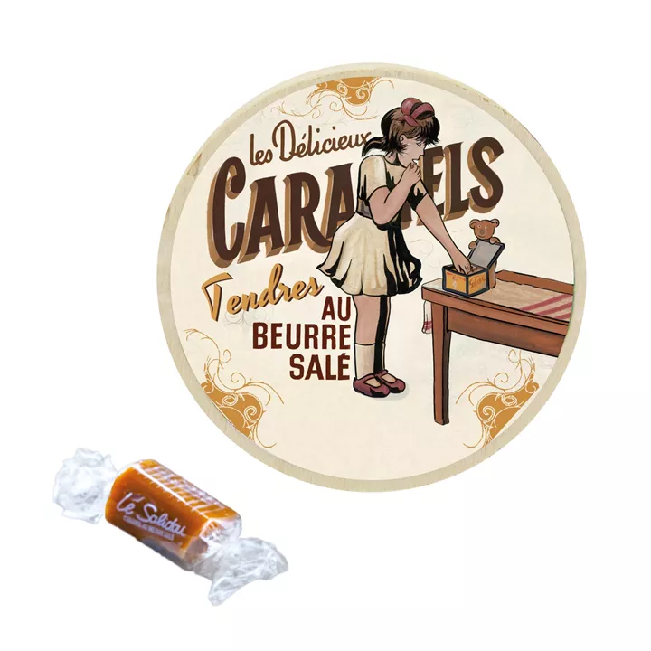 Bild på Smörkola med havssalt