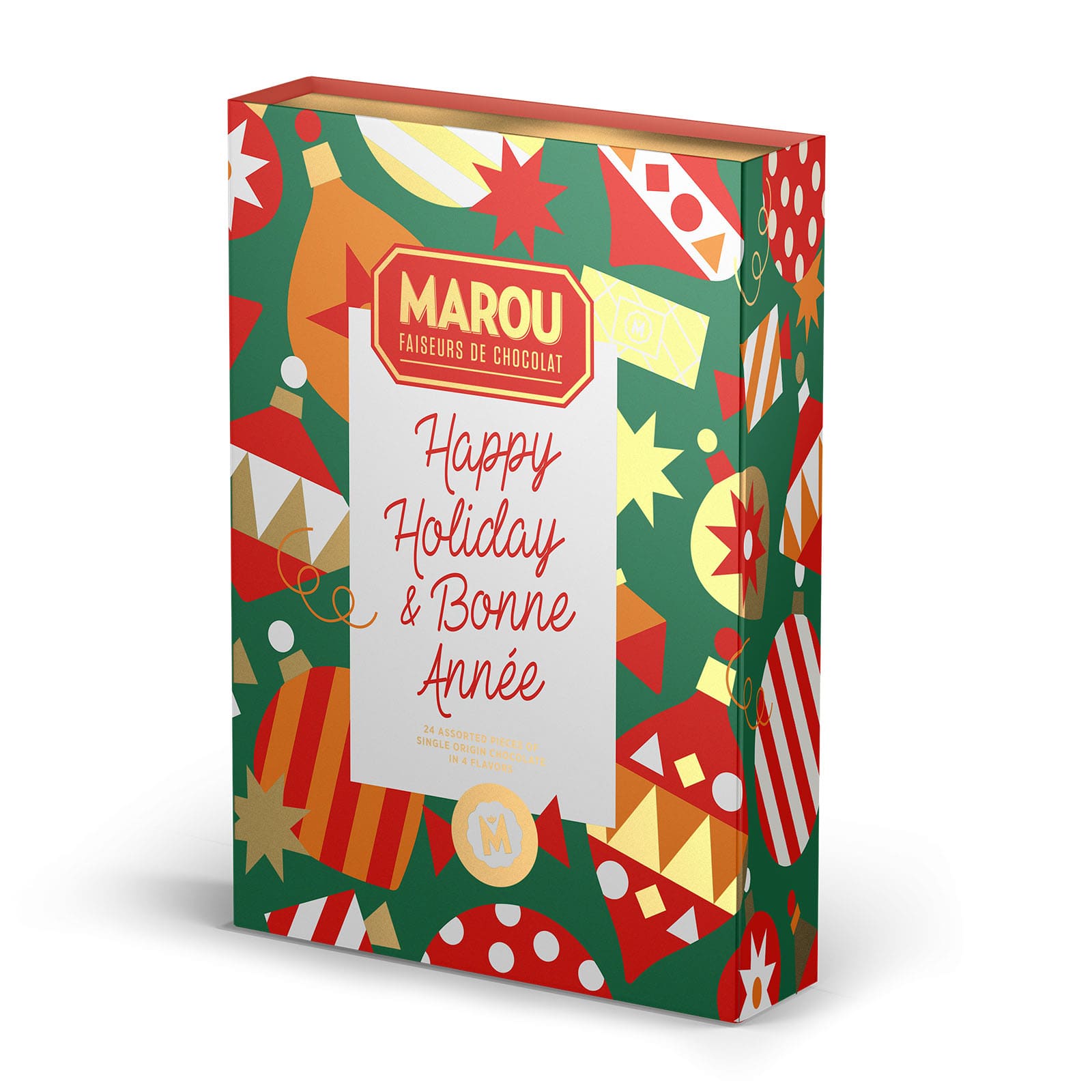 Julkalender med exklusiva chokladnaps