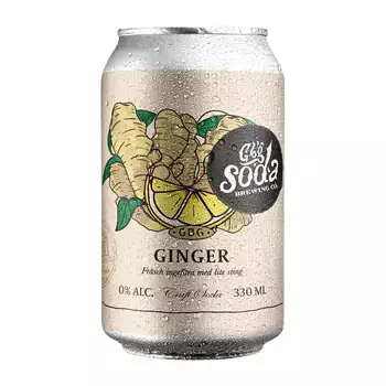 Soda med ingefära – 33cl