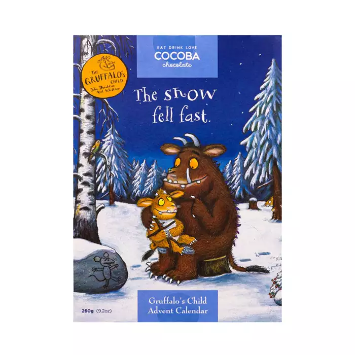 Bild på Gruffalo mjölkchokladkalender