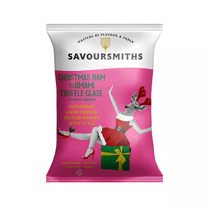 Bild på Julskinkechips med tryffelglaze & umami – 40g