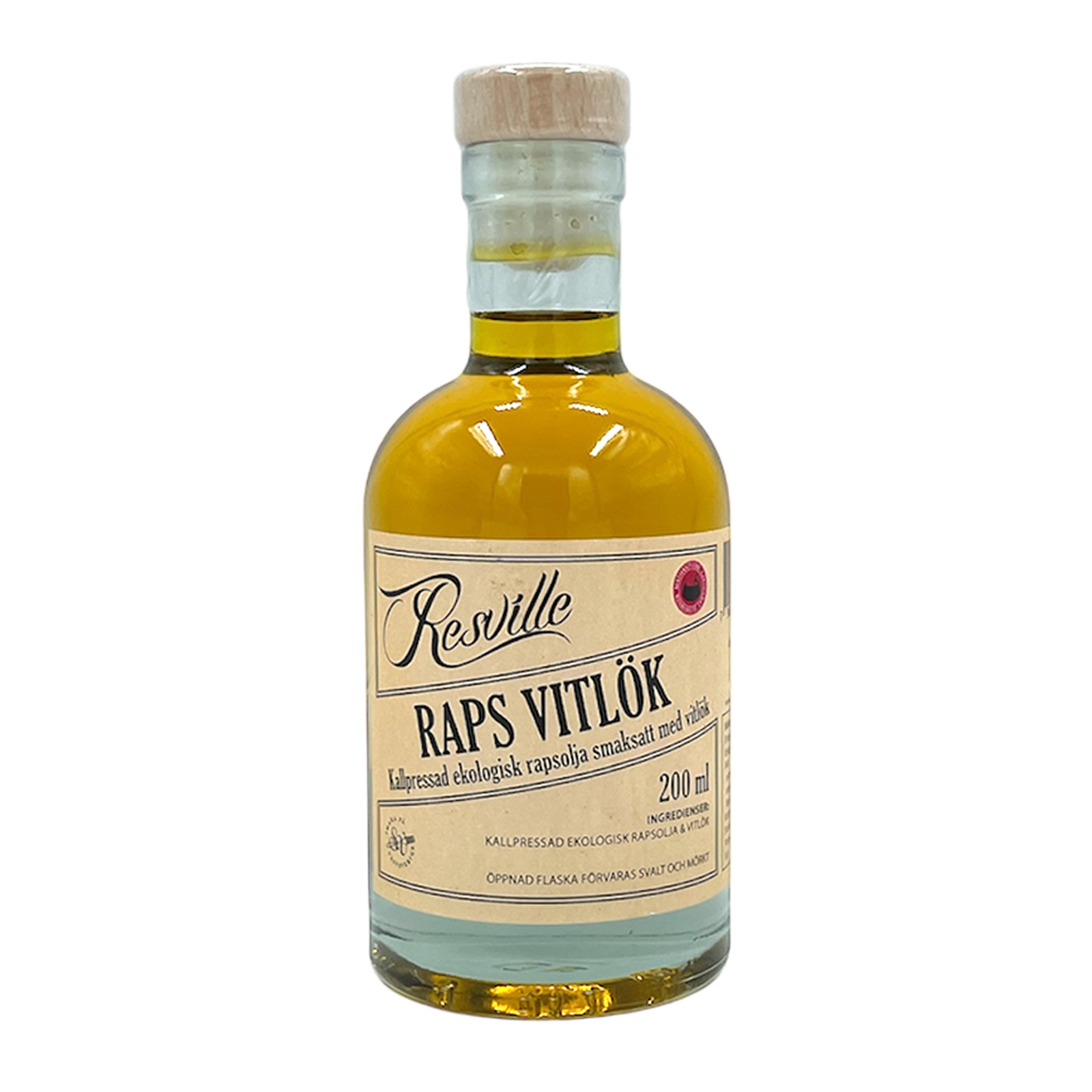 Kallpressad rapsolja – vitlök