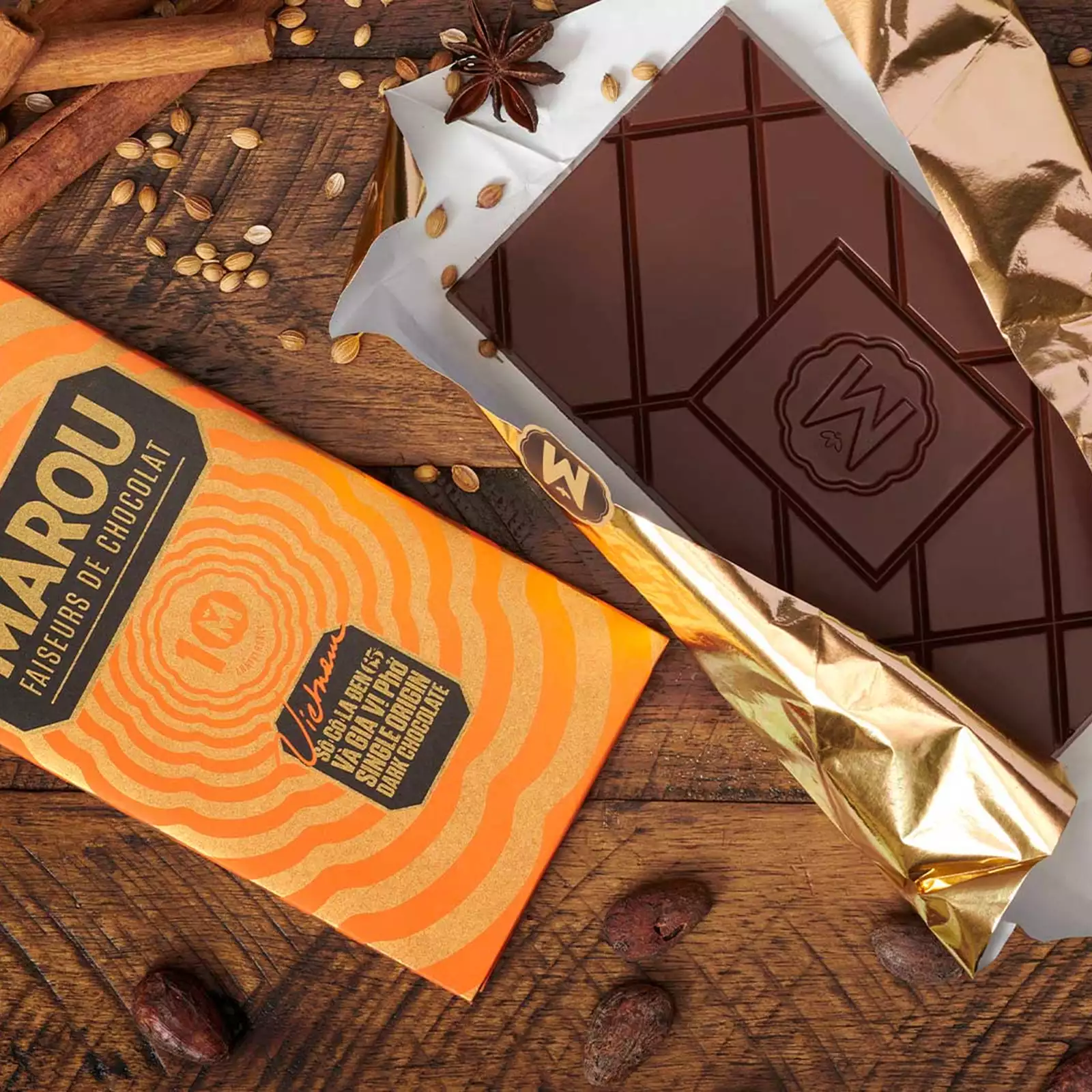 Choklad med pho-kryddor