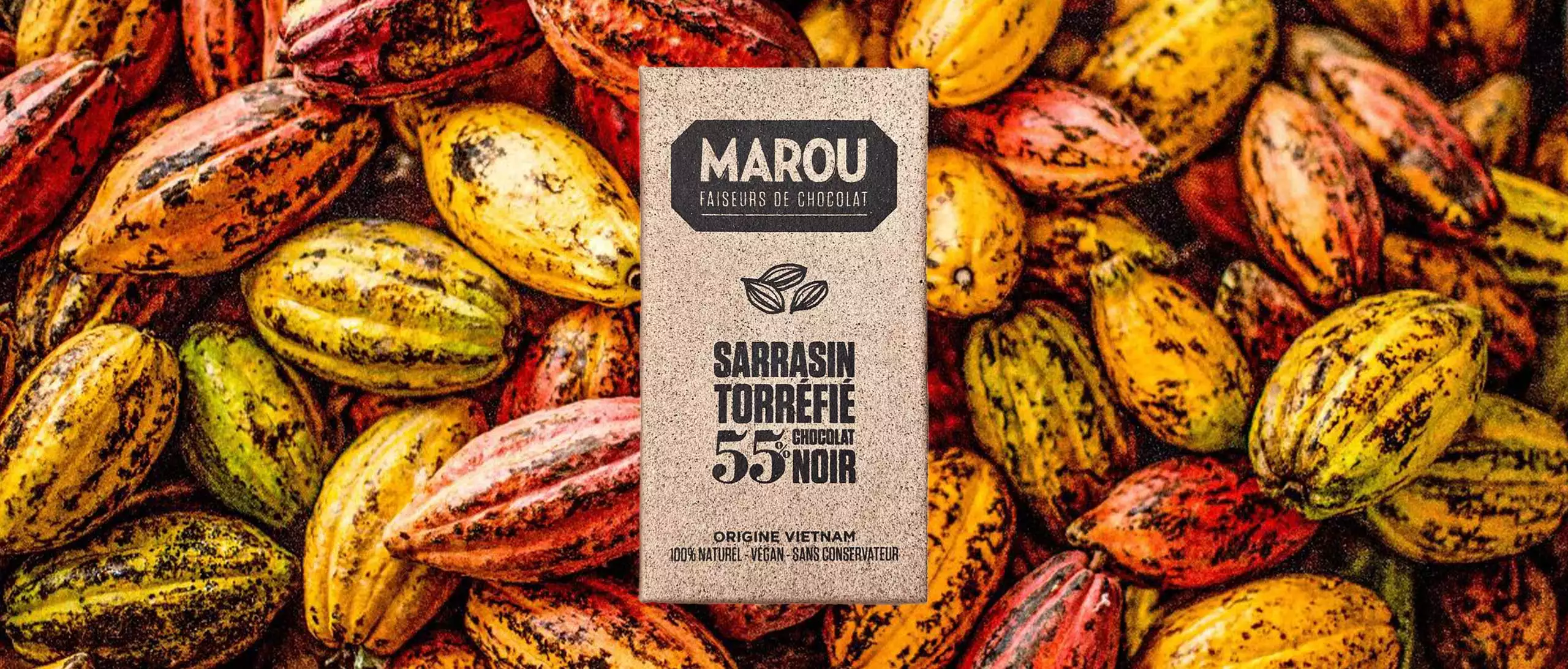 Ny innovativ choklad med förpackning av kakaoskal