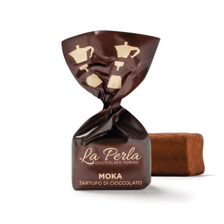 Bild på Mörk chokladtryffel med arabicakaffe & hasselnötter