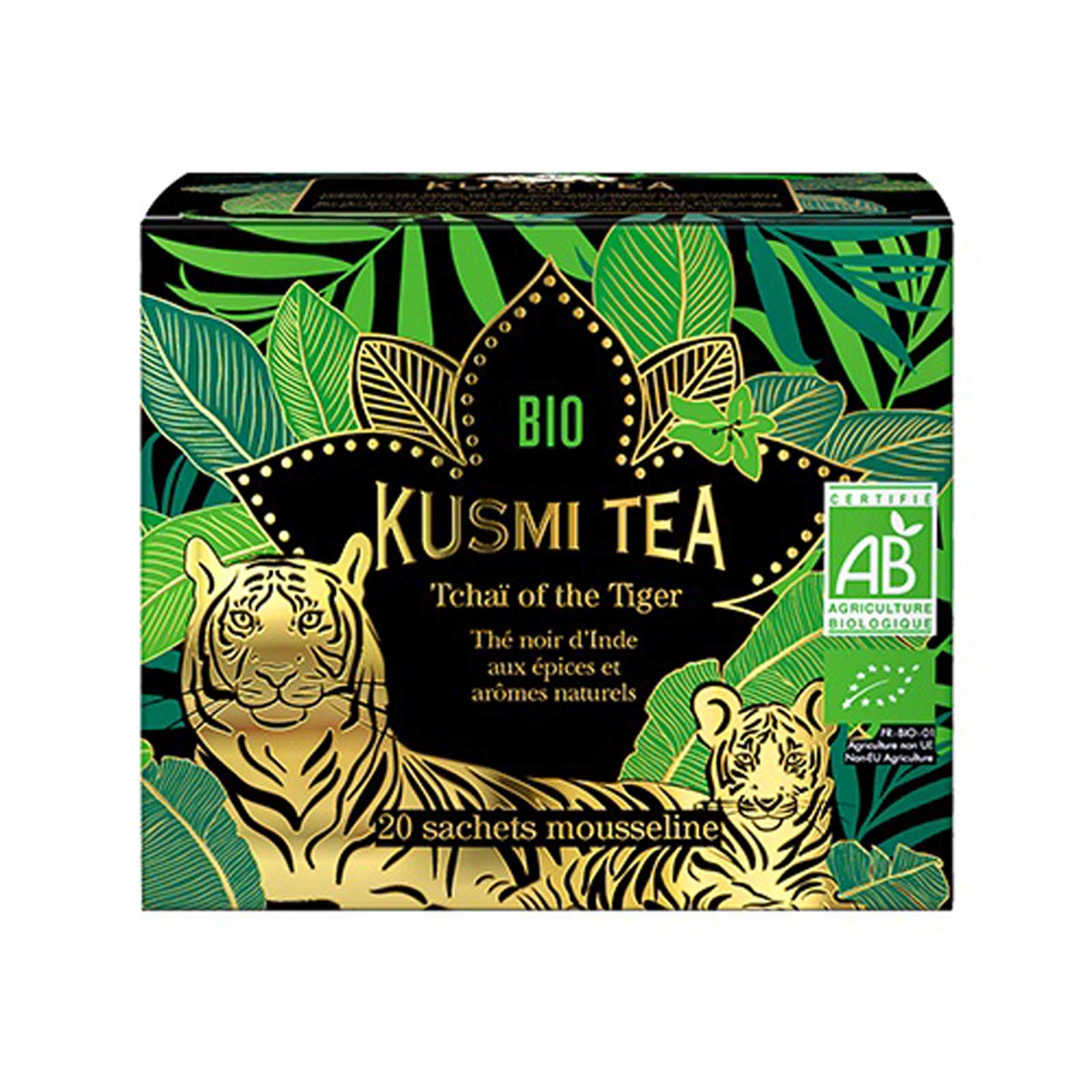 Bild på Tchai of the Tiger 20p tepåsar – svart te